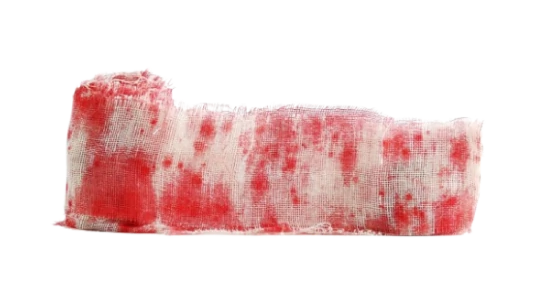 Bloody Bandages Prop Replica