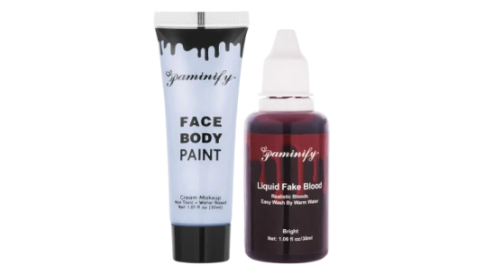 Zombie Makeup Kit Body Paint & Fake Blood