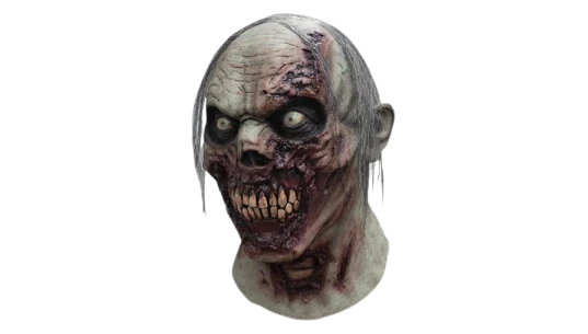 Furious Walker Zombie Mask Head & Neck