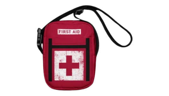 L4D First Aid Utility Crossbody Bag - Red/White/Black