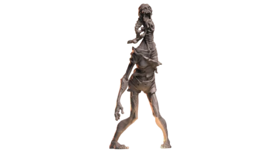 L4D The Dripper Zombie Unpainted Figure