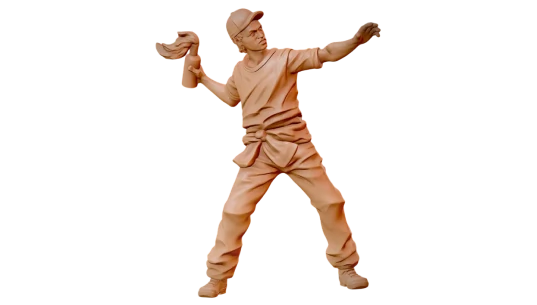 L4D Ethan Winters Unpainted Figure