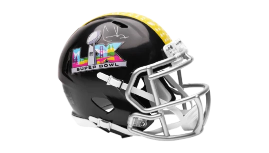 Cooper Kupp Autographed Super Bowl LX Riddell Speed Mini Helmet