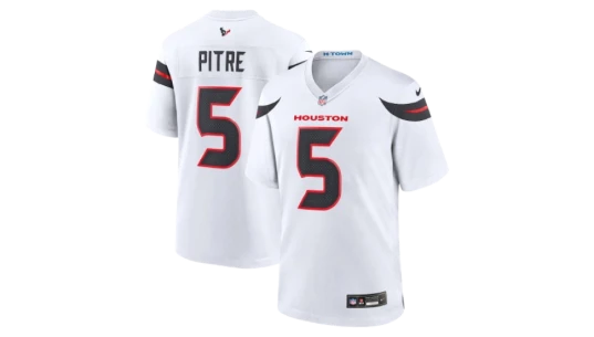 Jalen Pitre Game Jersey - White