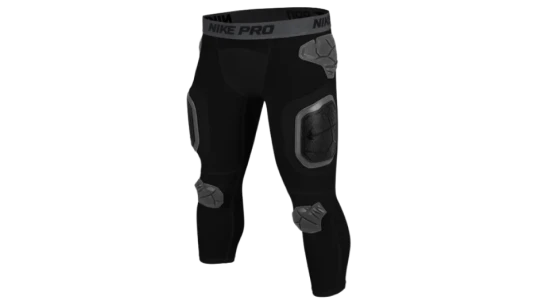 Hyperstrong Hardplate 7pcs 3/4 Padded Tights - Black