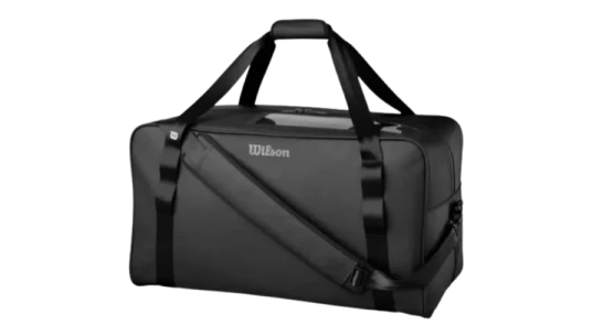 6-Ball Football Bag - Black