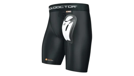 Core Compression Short with Bio Flex Cup - Black