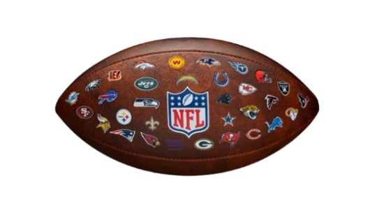 NFL 32 Team Throwback Football
