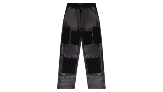 Sequin Pocket Trousers - Black