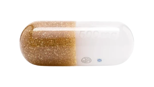 Large Pop (Art) Glitter Pill