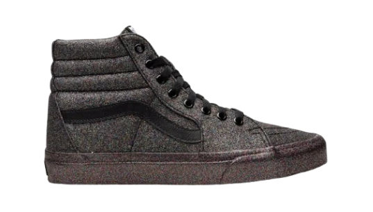 Sk8 Hi Rainbow Glitter Classic - Black