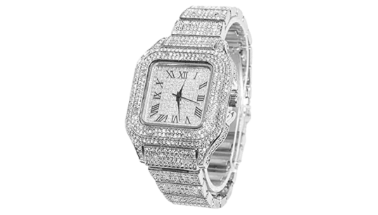 Iced Out CZ Watch 