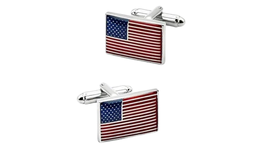 US Flag Cufflinks
