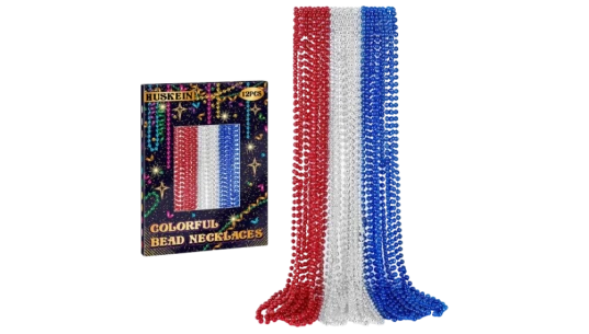 USA Patriotic Beads Necklaces