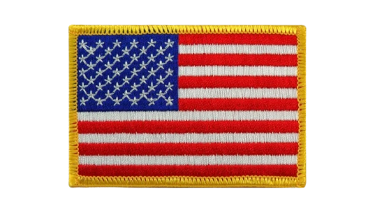 American Flag Embroidered Patch