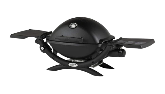 Q1200 Liquid Propane Portable Gas Grill - Black