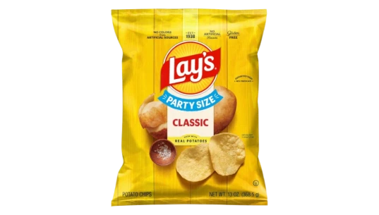 Lay's Classic Potato Chips 370g Bag