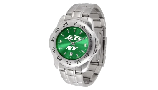 Clutch Watch - Silver/Green