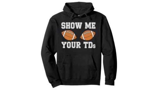 Show Me Your TDs Pullover Hoodie - Black/White