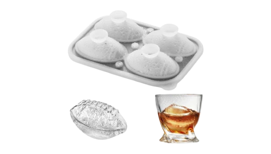 Silicone Football Ice Cube Mold