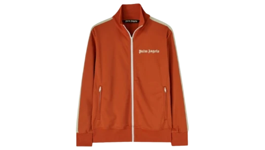 Classic Track Jacket - Brick Red/Off White