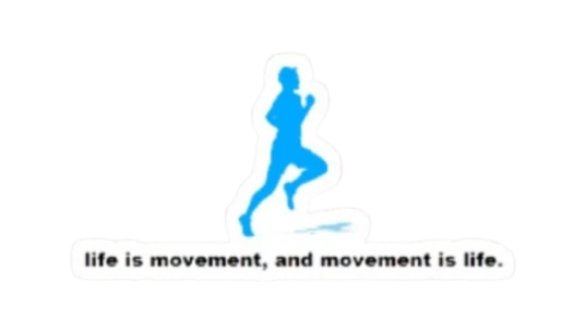 Movement Is Life Sticker