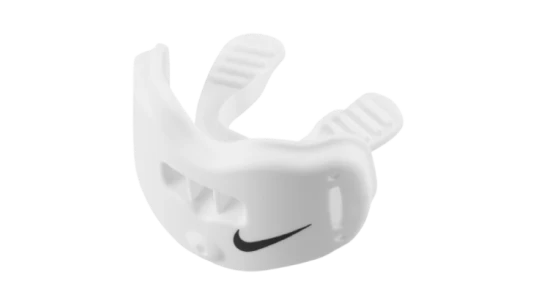 Alpha 2.0 Football Lip Protecting Mouthguard - White