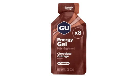 Chocolate Outrage Energy Gel 8 Pack