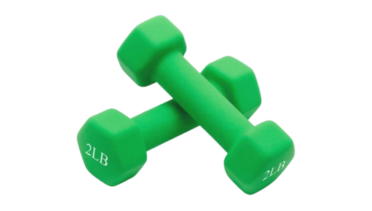 Dumbbells 1,8kg Pair - Dark Green