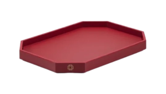 Octogone Tray S - Red