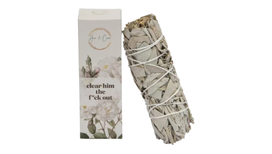 Clear Him Out White Smudging Sage