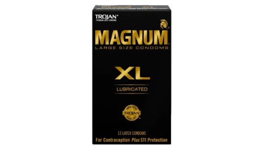 Lubricated Magnum Condoms XL Large Size - 12 Count
