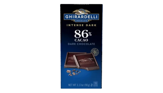 Intense Dark 86% Cacao Chocolate Bar 90g