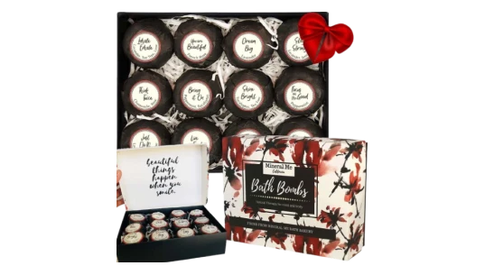 Valentines Bath Bombs Set Of 12