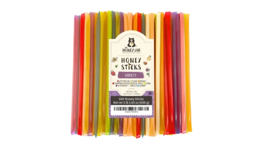 Variety Pack Honey Sticks 500g 100 Count
