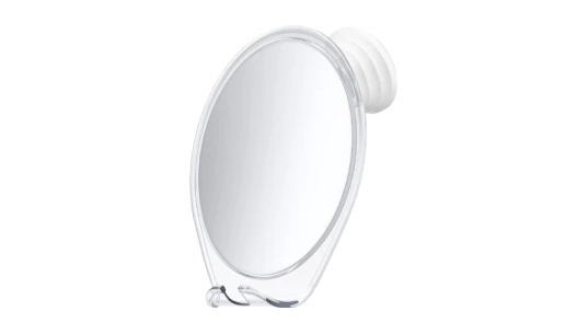 Fogless Shower Mirror with Suction Mount & Swivel