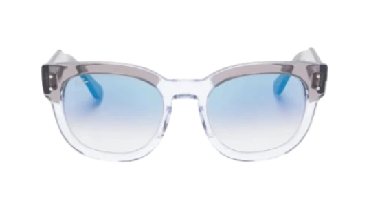 Mega Hawkeye Sunglasses - Light Blue