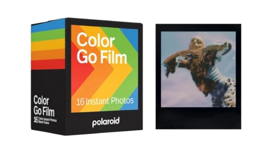 Color Go Film 16 Color Instant Photos Black Frame