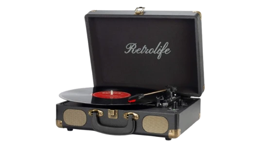 3-Speed Bluetooth Vinyl Record Player