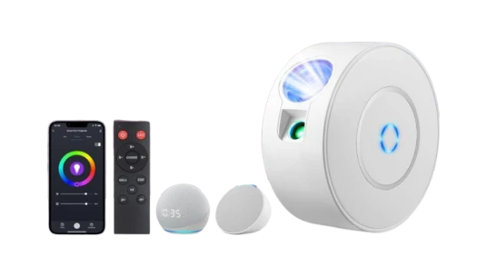 Laser Starry Sky Projector - White