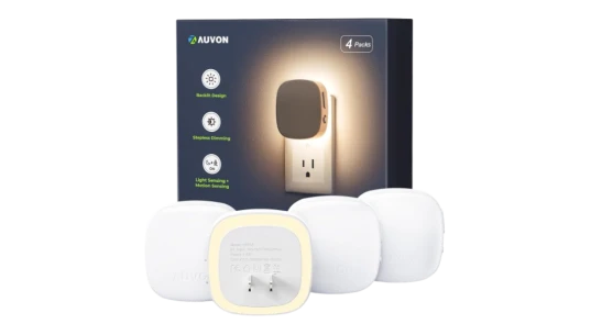 Plug-in LED Backlit Night Light Set Of 4