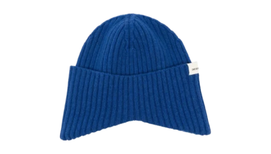 Ribbed Beanie - Electric Blue