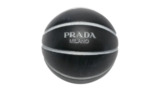 Basketball Earring - Black