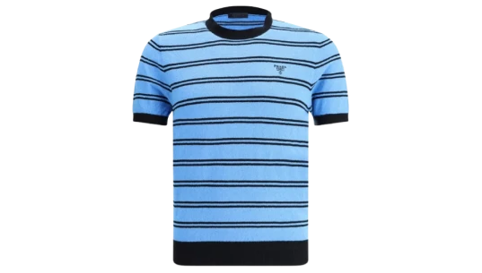 Striped T-Shirt - Sky Blue