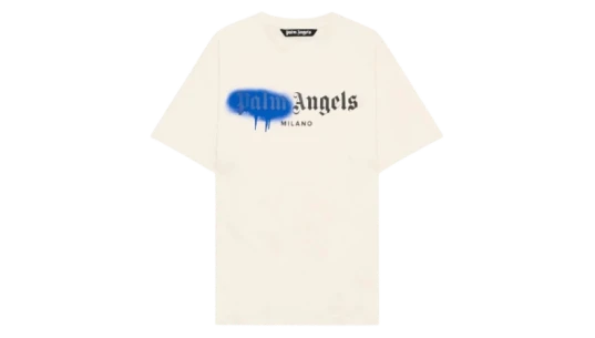 Spray City Milan Dripping Logo T-Shirt - Off White