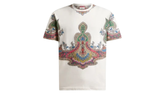 Paisley-Print T-Shirt - Multicolor