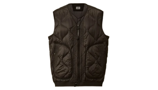 Liner Padded Gilet - Black