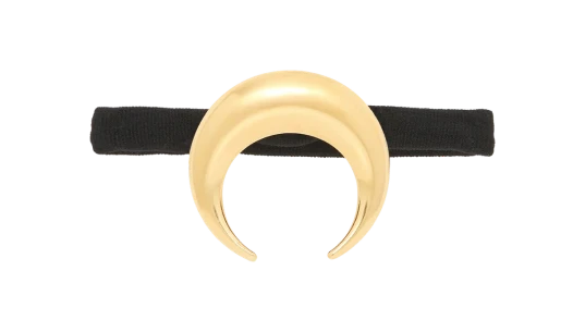 Moon Jewelry Hair Tie - Gold