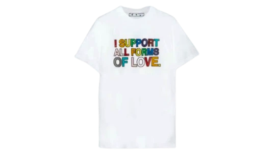 I Support All Forms of Love T-Shirt - White