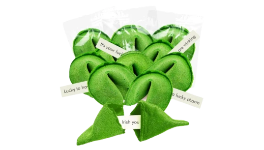 St Patricks Day Fortune Cookies 50 Pack